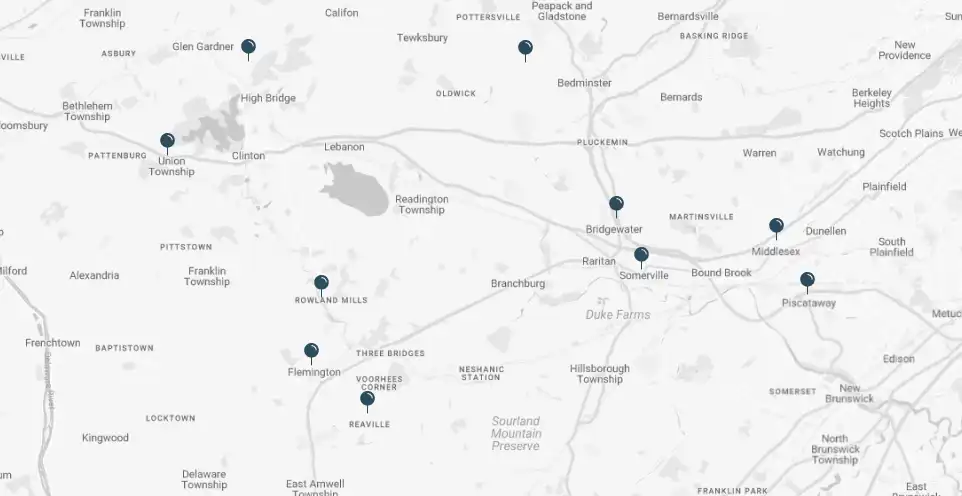 Somerset County Map