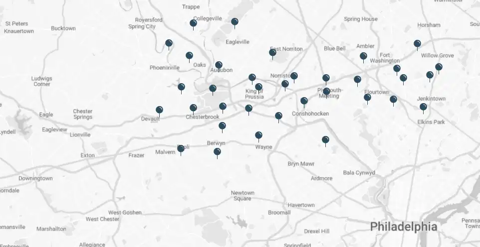 Montgomery County Map